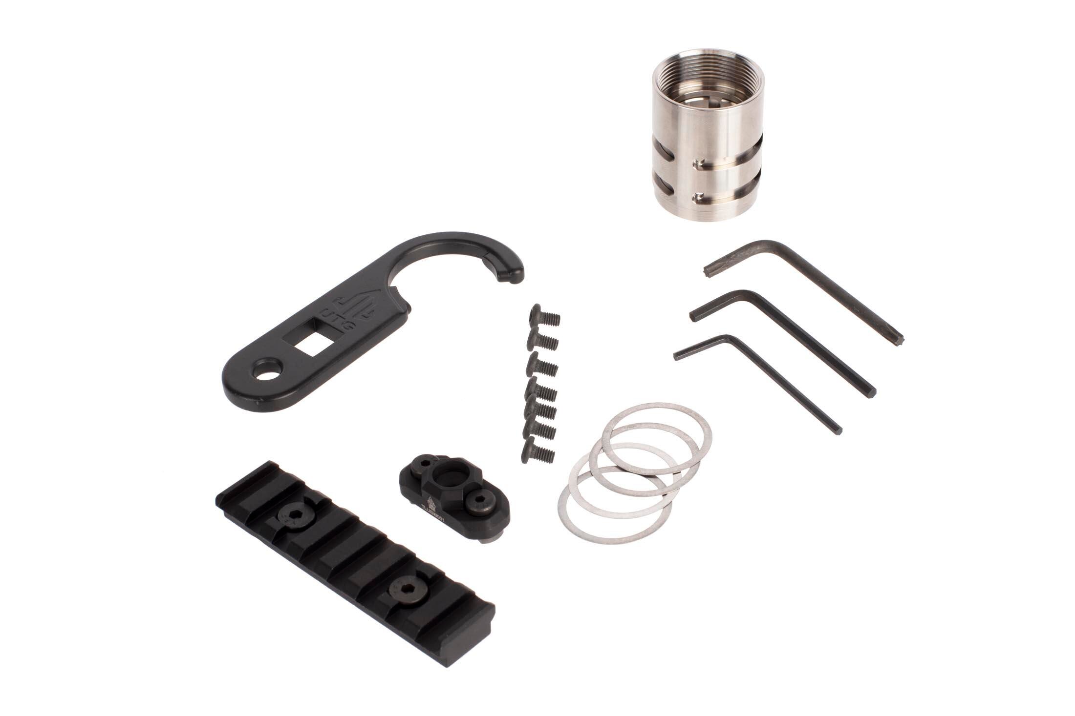 Leapers UTG PRO MLOK® AR15 15" Ultra Slim Free Float Handguard with